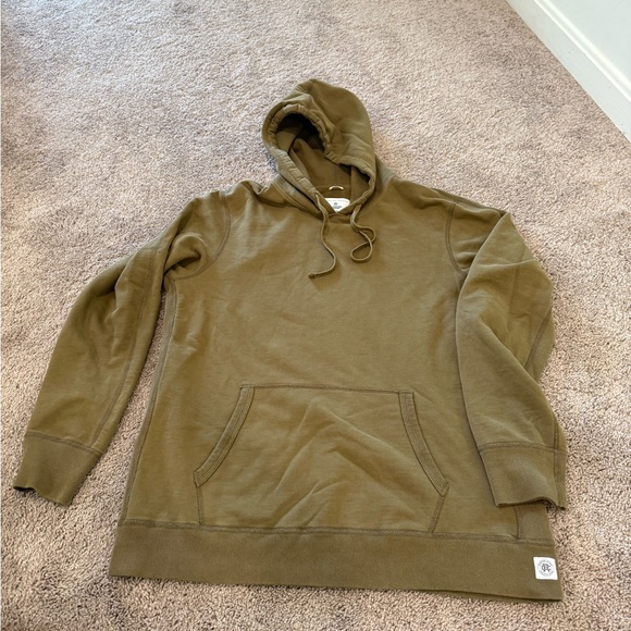 Reigning Champ Other - Reigning Champ Green Sweatshirt Hoodie Casual Fit